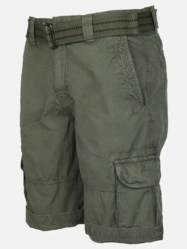 Bild 3 von Herren Cargoshorts mit vielen Details Oliv