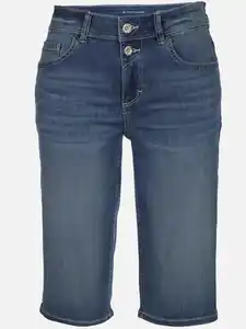 Damen Bermuda Jeans Blau