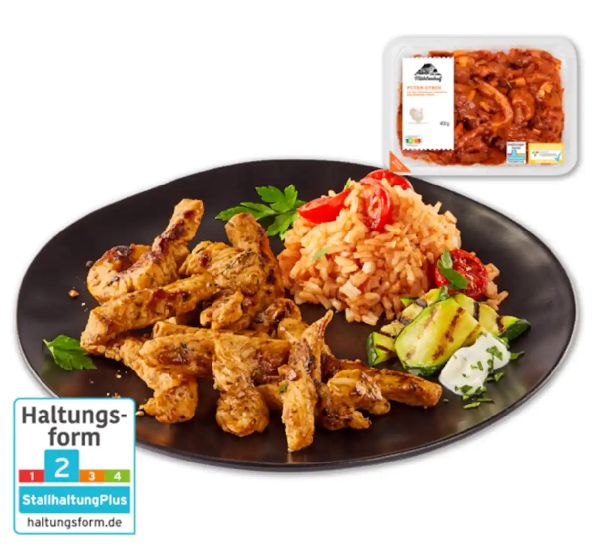 Bild 1 von MÜHLENHOF Frisches Puten-Gyros*