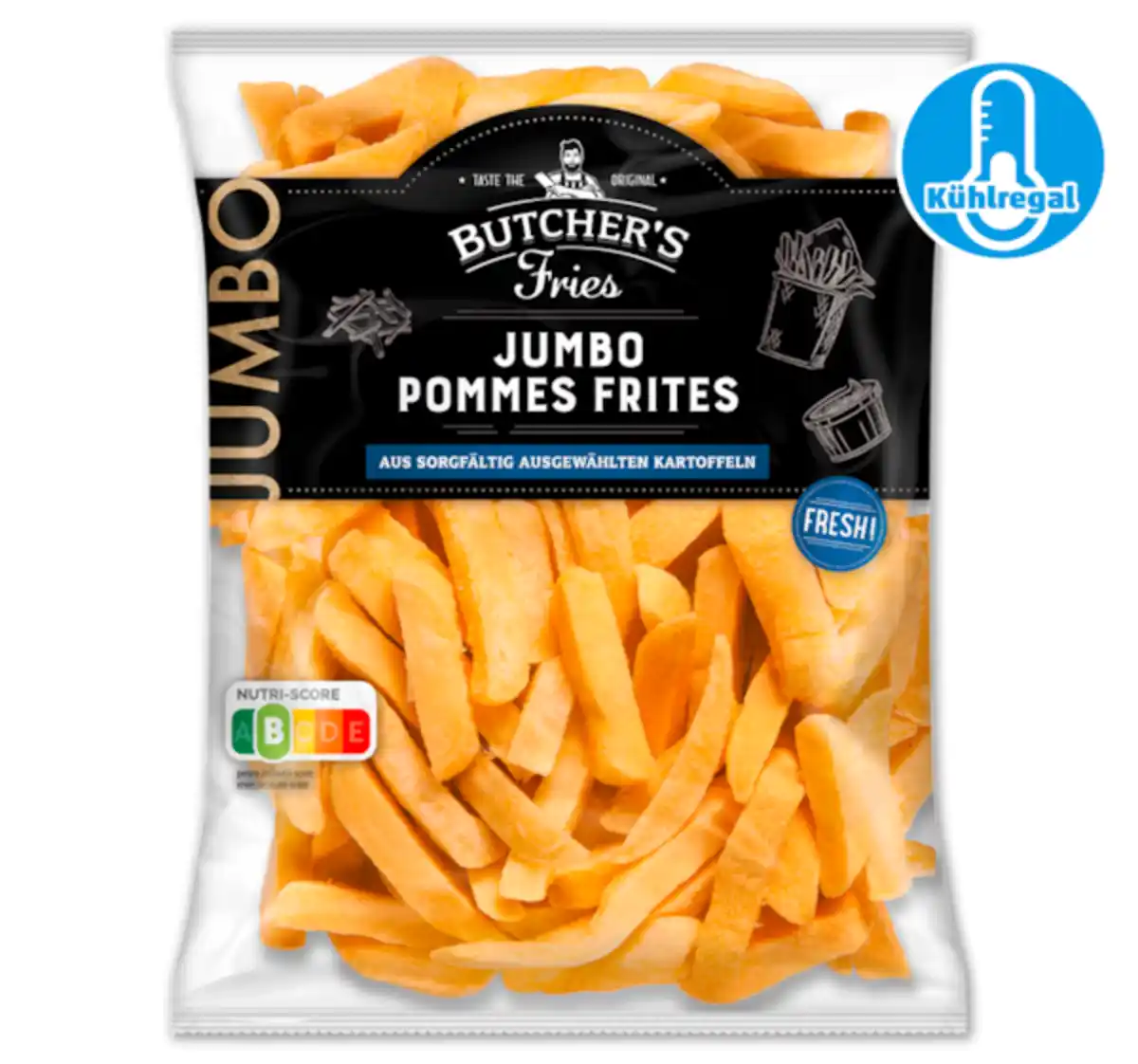 Bild 1 von BUTCHER’S Frische Jumbo Pommes frites