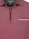 Bild 3 von Herren Poloshirt mit Reißverschluss Rot