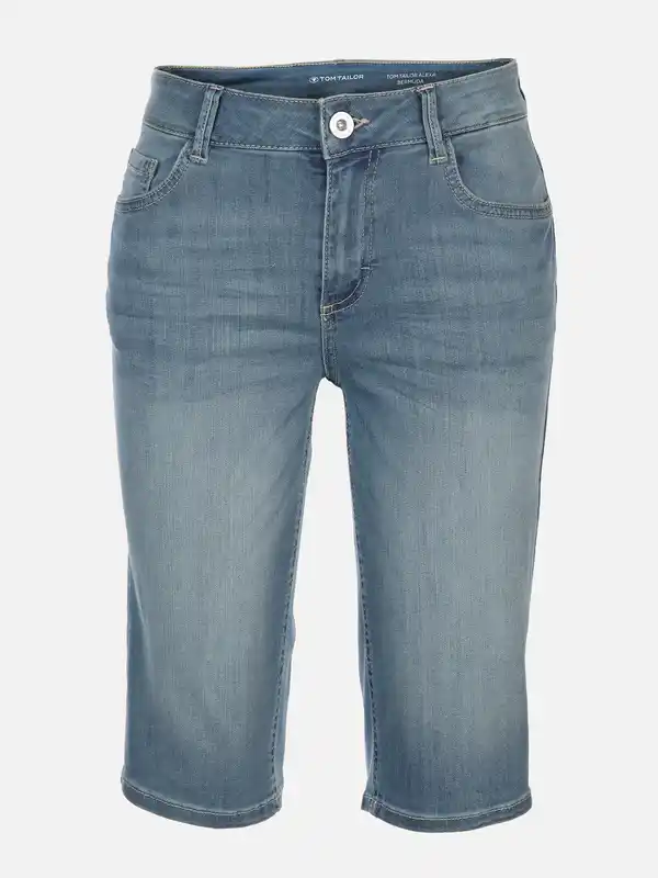 Bild 1 von Damen Bermuda Jeans Blau