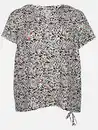 Bild 1 von Große Größen Bluse mit Alloverprint Beige