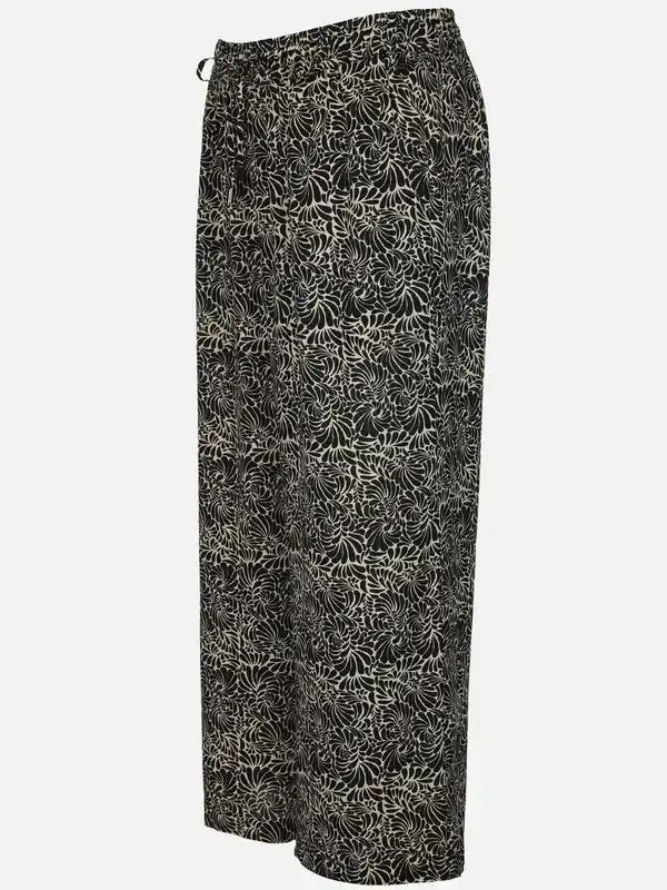 Bild 3 von Große Größen 7/8 Sommerhose Schwarz