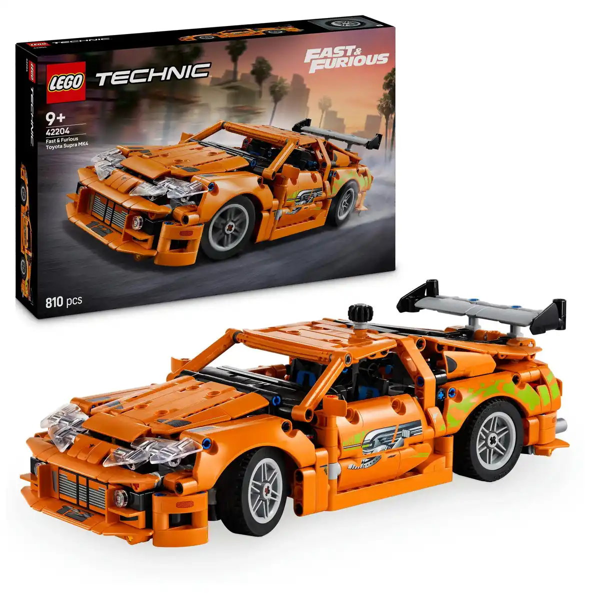 Bild 1 von LEGO Technic Fast and Furious Toyota Supra MK4 - Spielzeug Auto 42204, 1 Stk
