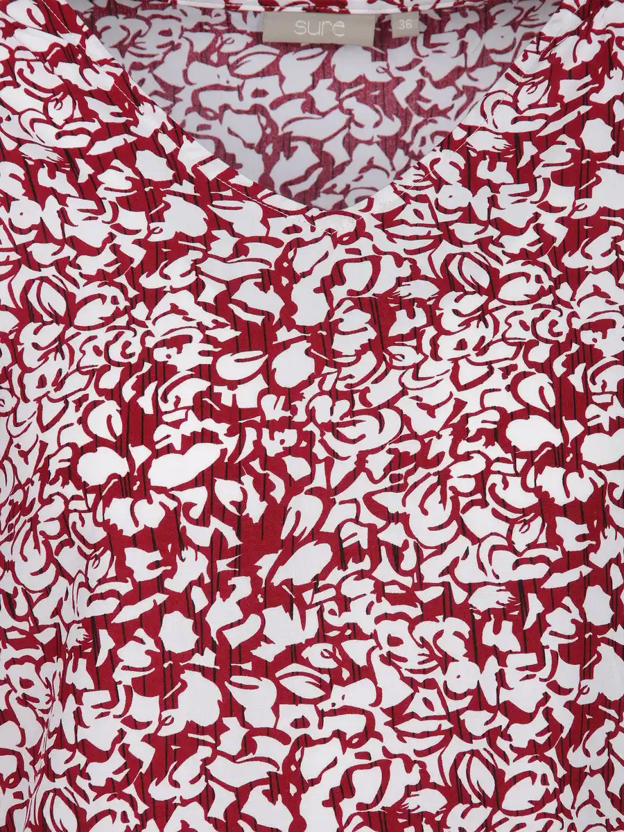 Bild 3 von Damen Top mit Rüschen Rot