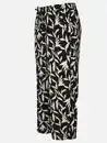 Bild 3 von Damen Sommerhose mit Minimalprint Schwarz