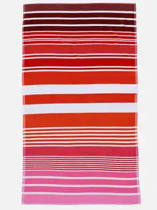 Strandtuch gestreift 90x165cm Pink