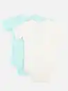 Bild 2 von Baby Jungen Sprüche Body im 2er Pack Beige