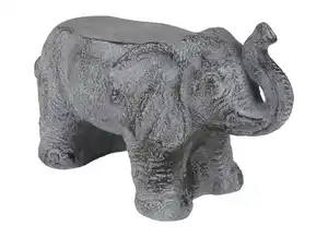 Deko-Bank Elefant 53x26x32cm