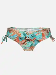 Damen Bikinihose mit Bindeband Grün