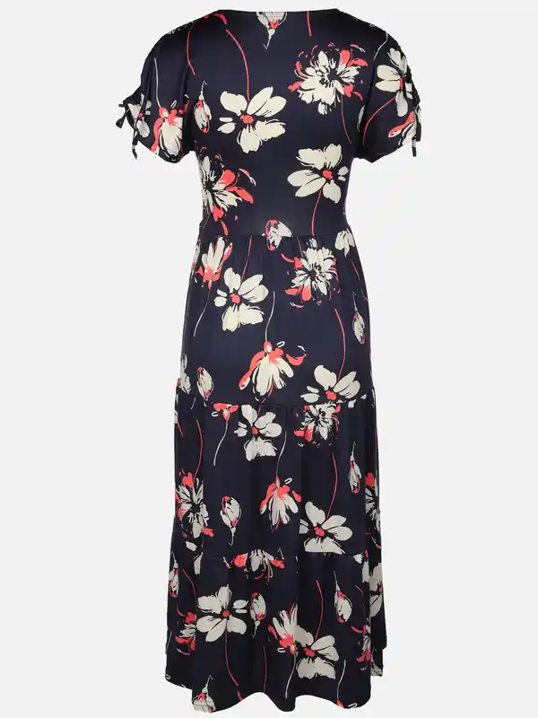 Bild 2 von Damen Jerseykleid mit Alloverprint Pink