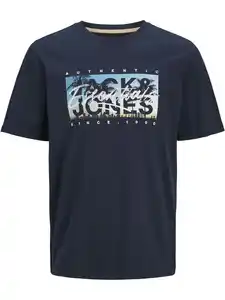 Herren JJCOLTON T-Shirt Schwarz