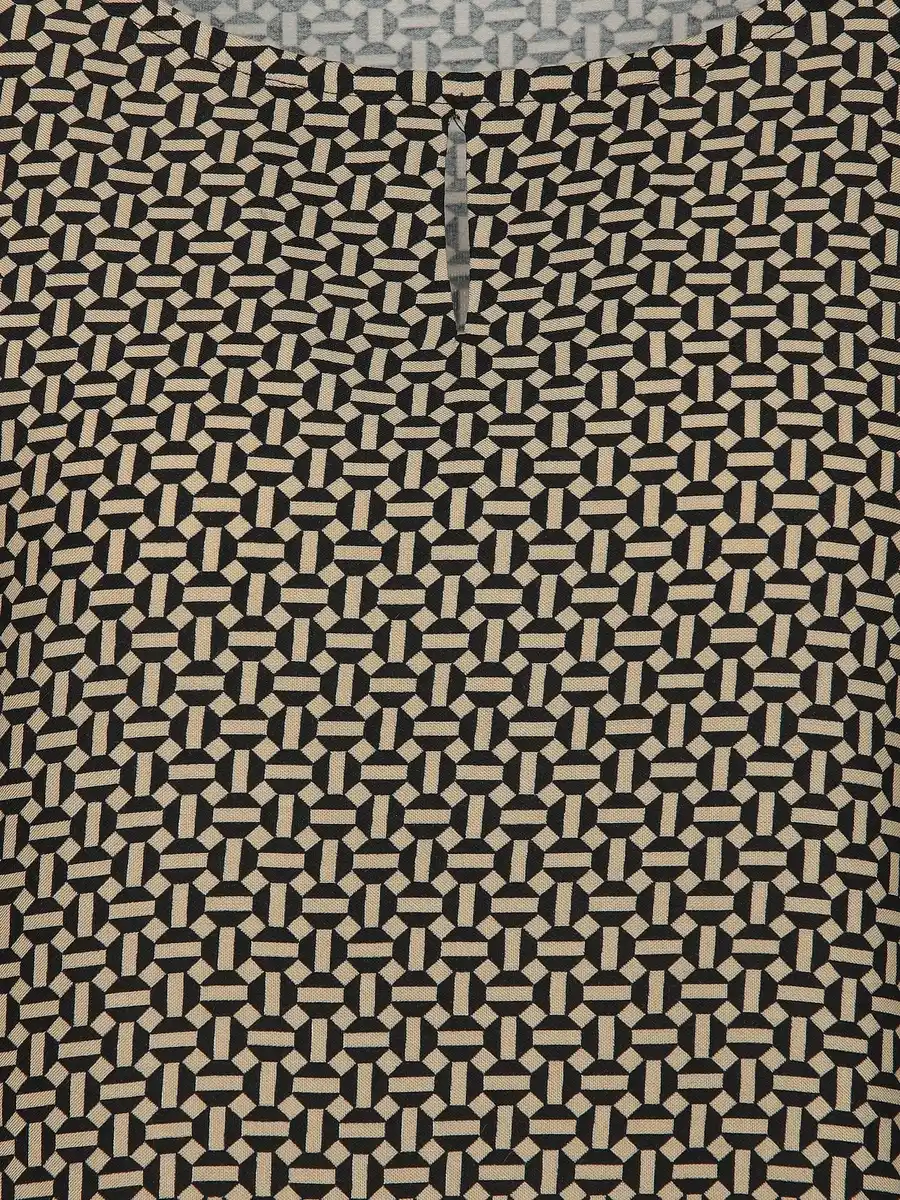 Bild 3 von Damen Top mit Muster Beige