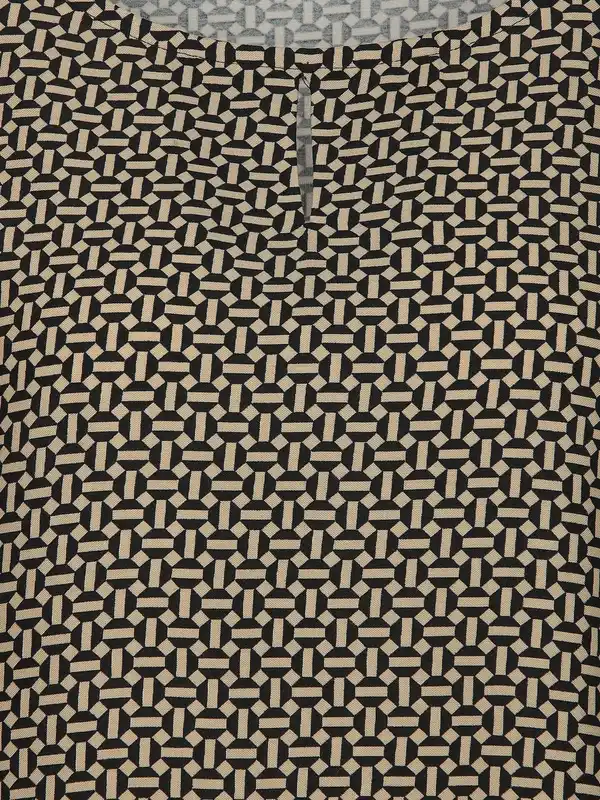 Bild 3 von Damen Top mit Muster Beige