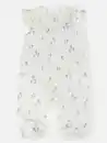 Bild 2 von Baby Mädchen Strampler mit Blumenprint Weiß