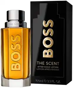 BOSS The Scent Eau de Toilette After Shave Lotion for Him, 100 ml