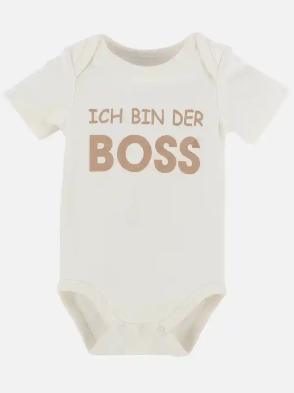 Bild 4 von Baby Jungen Sprüche Body im 2er Pack Braun