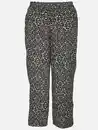 Bild 1 von Damen Sommerhose mit Minimalprint Schwarz