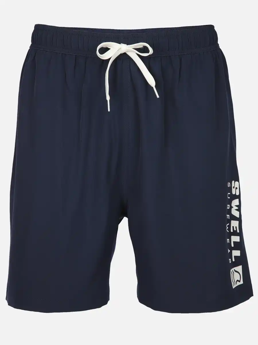 Bild 1 von Herren Badeshorts mit Print Blau
