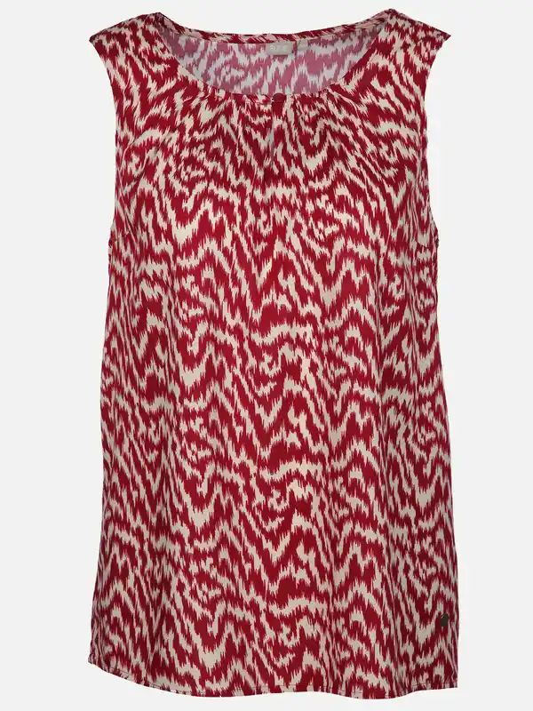 Bild 1 von Damen Top mit Alloverprint Rot