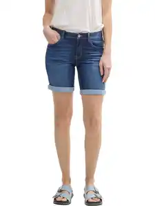 Damen Jeans Short Blau