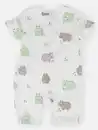 Bild 2 von Baby Jungen Strampler mit Nielpferd Weiß