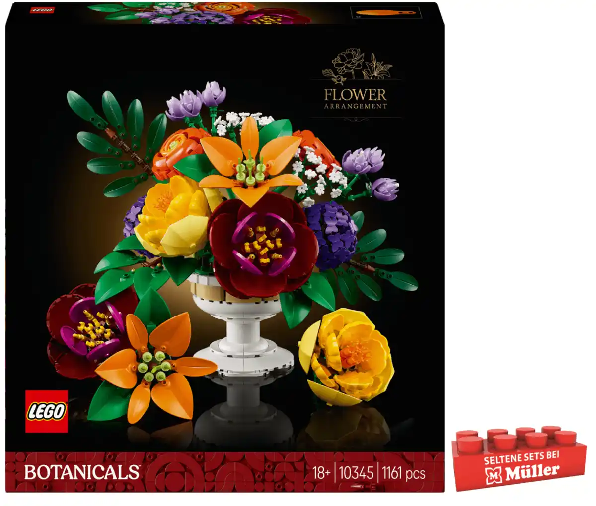 Bild 1 von LEGO Botanicals Blumengesteck - Blumen Deko für Erwachsene 10345, 1 Stk