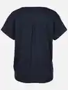 Bild 2 von Damen Shirt mit Glitzerprint und Strassbesatz Marine