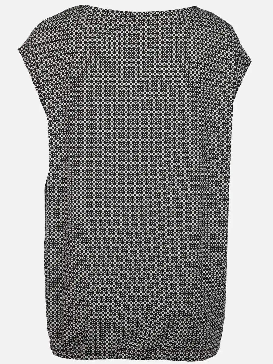 Bild 2 von Damen Top mit Muster Schwarz