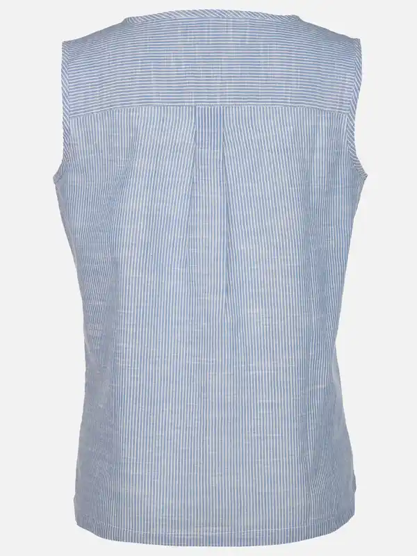 Bild 2 von Damen Top mit zarten Streifen Blau