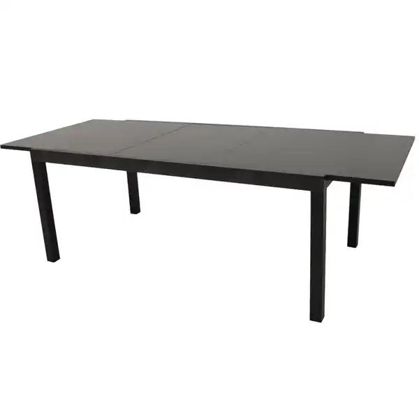 Bild 1 von Ausziehtisch 180/240 x 100 cm Aluminium und Glas