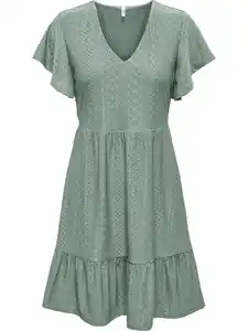 Only ONLSANDRA Sommerkleid Grün