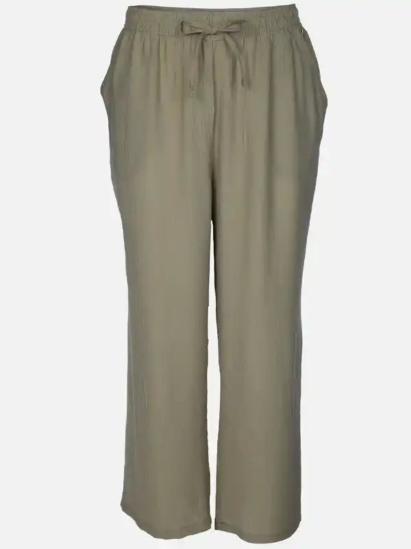 Bild 1 von Damen Hose in Crinkle Optik Salbei