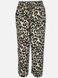 Große Größen 7/8 Sommerhose Schwarz