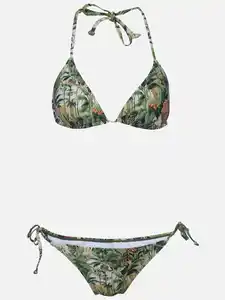 Damen Bikini Set Grün