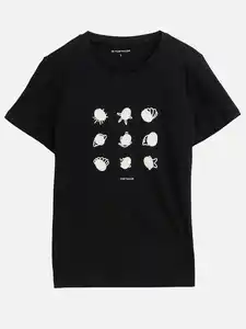 Damen T-Shirt Schwarz