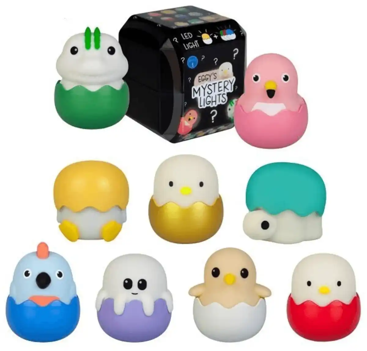Bild 1 von MegaLight Eggy's Mystery Lights, sortiert, 1 Stück, 1 Stk