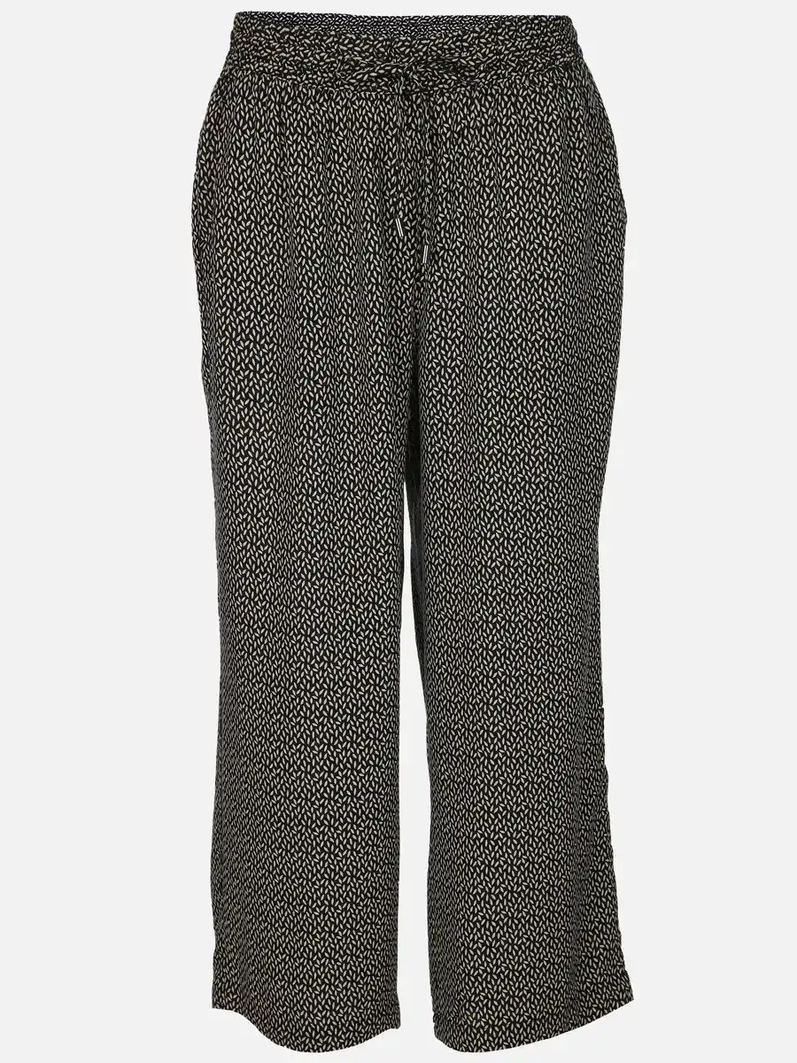 Bild 1 von Große Größen 7/8 Sommerhose Schwarz