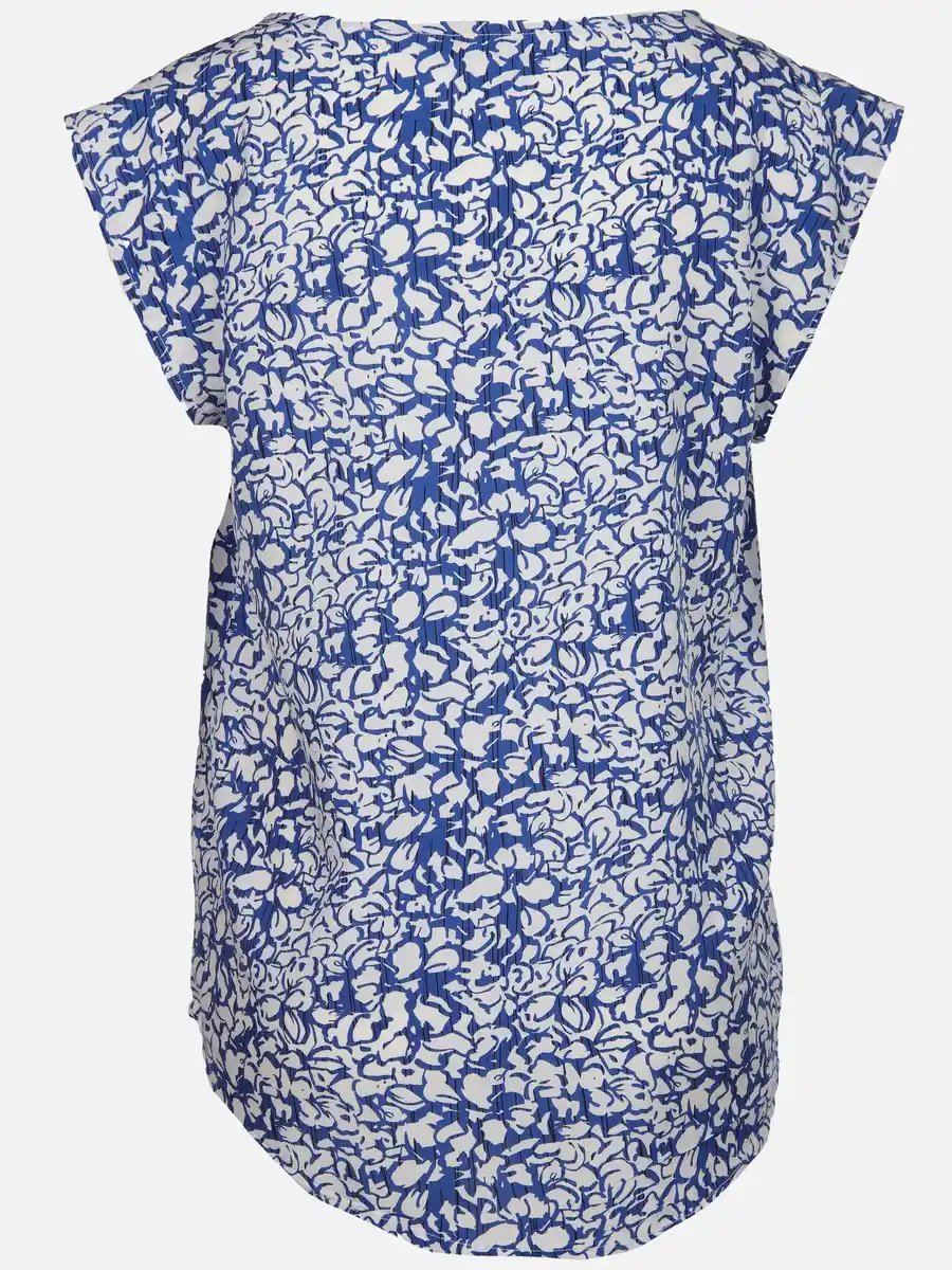 Bild 2 von Damen Top mit Rüschen Blau