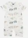 Bild 1 von Baby unisex Kurzarmbody mit Print Weiß