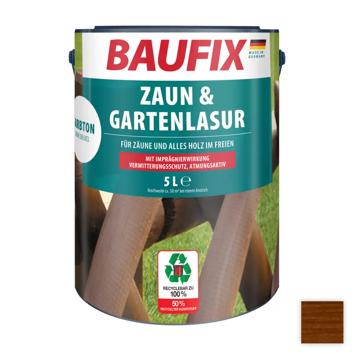 Bild 1 von Zaun- und Gartenlasur - Kastanie