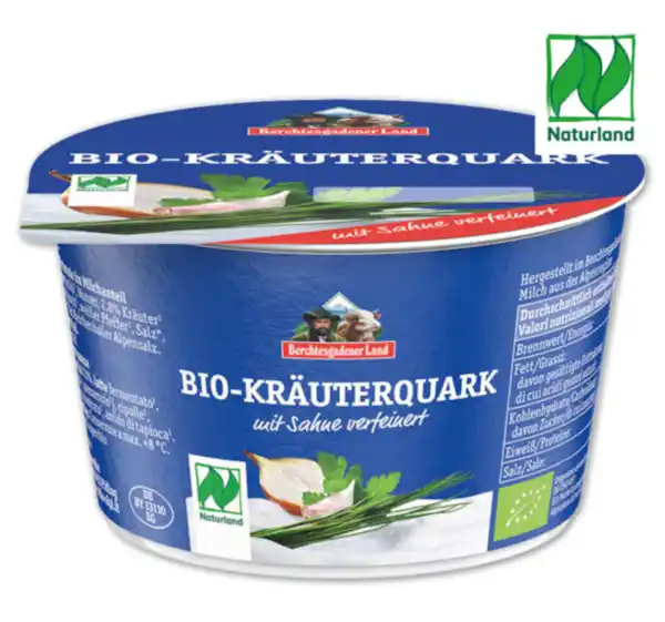 Bild 1 von BERCHTES­GADENER LAND Bio-Kräuterquark*