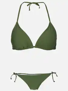 Damen Bikini Set Oliv