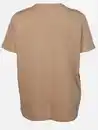 Bild 2 von Große Größen T-Shirt mit Strasssteinchen Beige