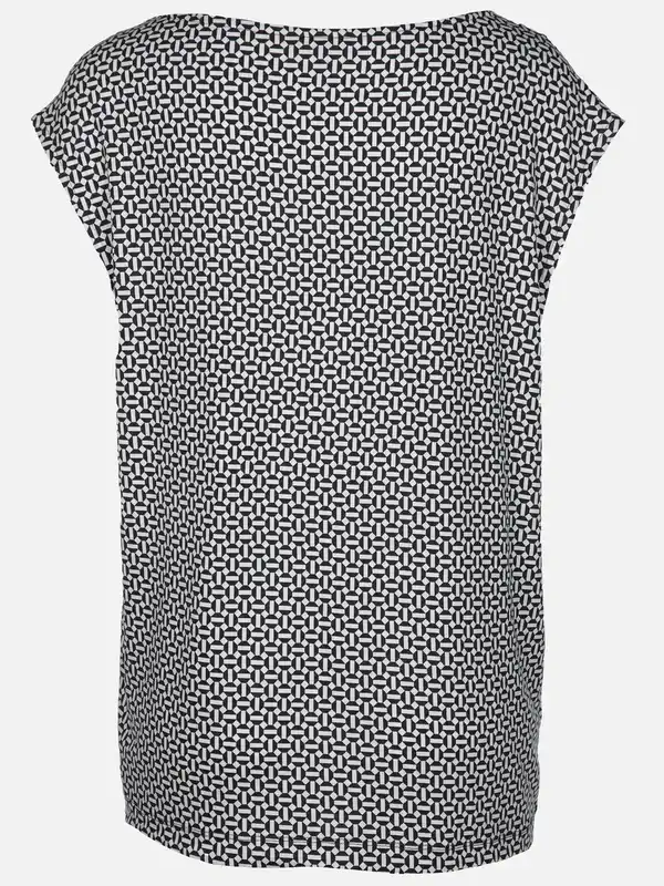 Bild 2 von Damen Top mit Alloverprint Marine