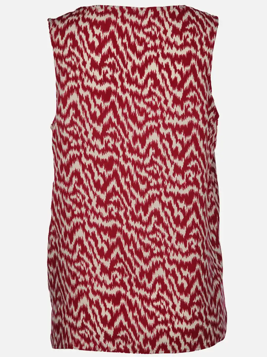 Bild 2 von Damen Top mit Alloverprint Rot