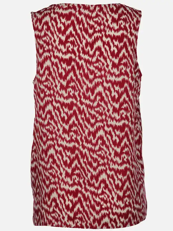 Bild 2 von Damen Top mit Alloverprint Rot
