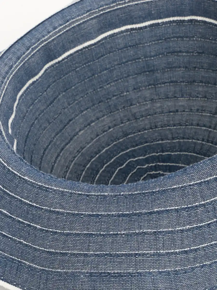 Bild 3 von Damen Hut mit Streifen Blau