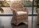 Bild 1 von Rattansessel Athena mit Sitzkissen 4er-Set Natural-Grey